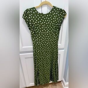 Loft Size 0 midi dress